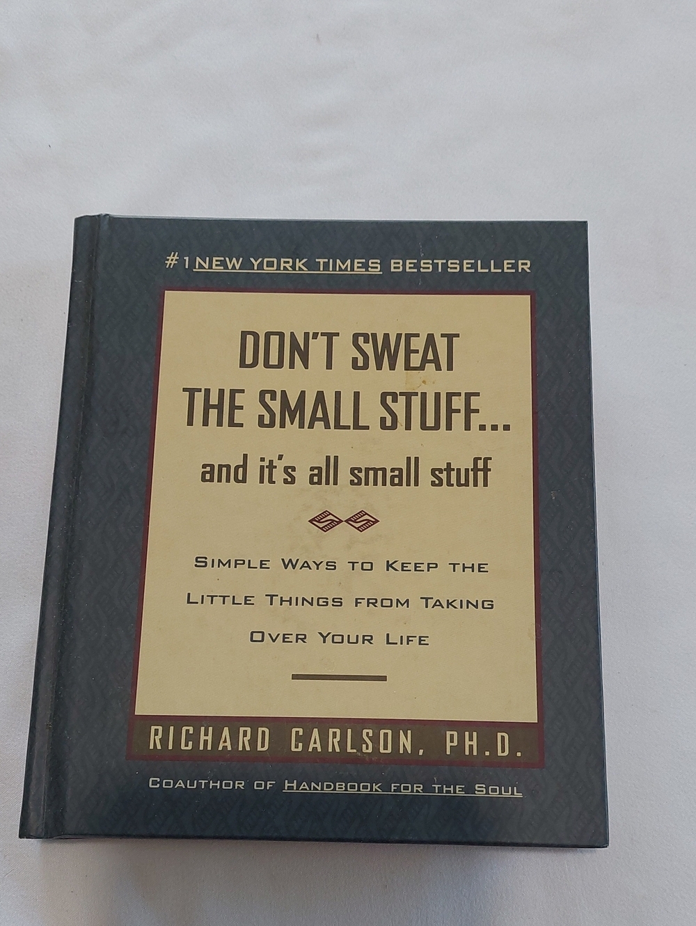 Book. Dont Sweat The Small Stuff.